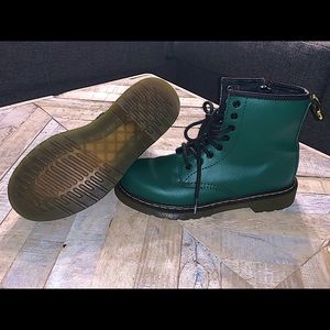 Green Dr. Martens - Size 3Y